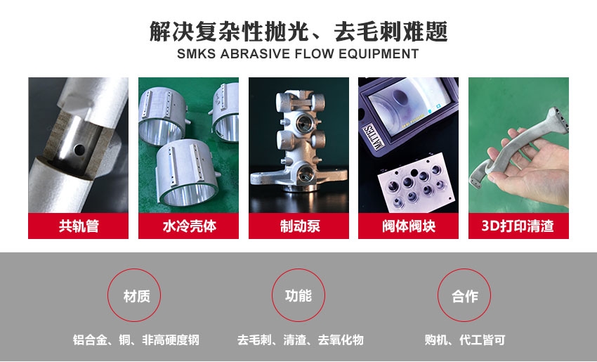 磨粒流<a href='http://www.bjosjzs.com' target='_blank'><u>微孔拋光機(jī)</u></a> 實時在線控制：斯曼克<a href='http://www.bjosjzs.com' target='_blank'><u>微孔拋光機(jī)</u></a>，可實時在線控制流量，流量達(dá)到既定目標(biāo)后，設(shè)備即刻停止拋光。